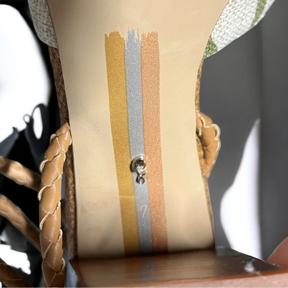 🌻NEW w/box SAM EDELMAN Bodhi Block Heel Sandals | Size 7 - Picture 13 of 15